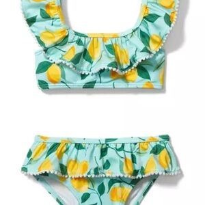 Janie and Jack Citrus Print Swimsuit